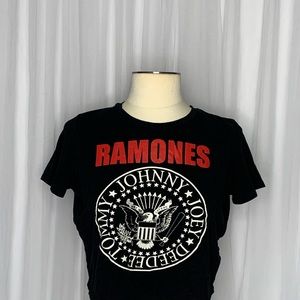 Forever21 Black Crop Top